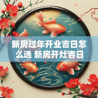 新房过年开业吉日怎么选 新房开灶吉日一览表