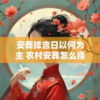 安葬择吉日以何为主 农村安葬怎么择吉日