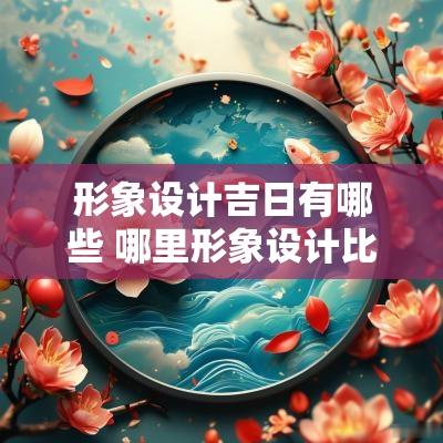 形象设计吉日有哪些 哪里形象设计比较好