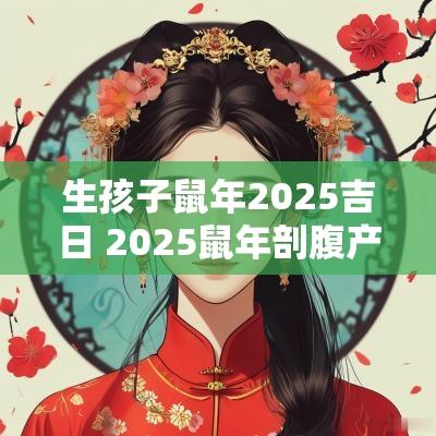 生孩子蛇年2025吉日 2025蛇年剖腹产吉日