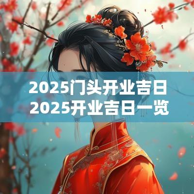 2025门头开业吉日 2025开业吉日一览表