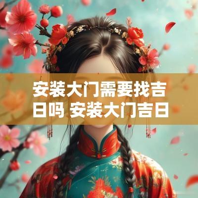安装大门需要找吉日吗 安装大门吉日2025年