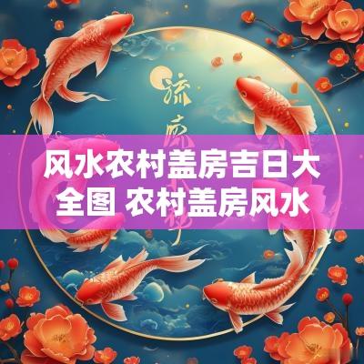 风水农村盖房吉日大全图 农村盖房风水吉日大全查询