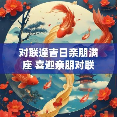 对联逢吉日亲朋满座 喜迎亲朋对联