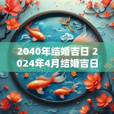 2040年结婚吉日 2025年4月结婚吉日大全免费