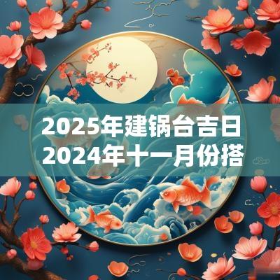 2025年建锅台吉日 2025年十一月份搭锅台的吉日
