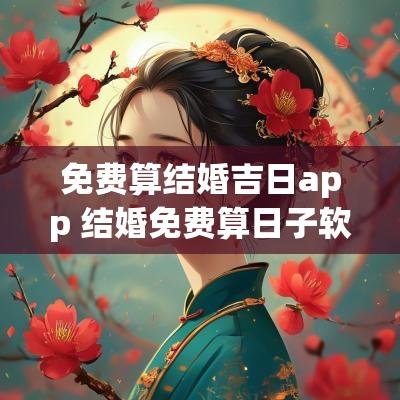 免费算结婚吉日app 结婚免费算日子软件