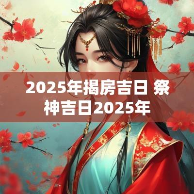 2025年揭房吉日 祭神吉日2025年
