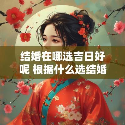 结婚在哪选吉日好呢 根据什么选结婚的吉日