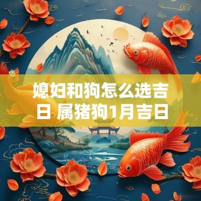 媳妇和狗怎么选吉日 属猪狗1月吉日