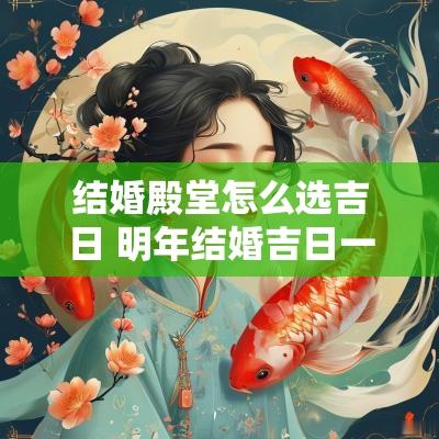 结婚殿堂怎么选吉日 明年结婚吉日一览表