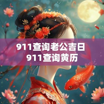 911查询老公吉日 911查询黄历