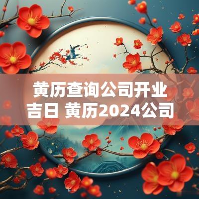 黄历查询公司开业吉日 黄历2025公司开业黄道吉日查询