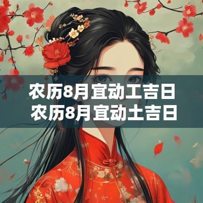 农历8月宜动工吉日 农历8月宜动土吉日