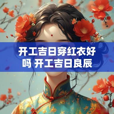 开工吉日穿红衣好吗 开工吉日良辰