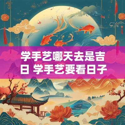 学手艺哪天去是吉日 学手艺要看日子吗