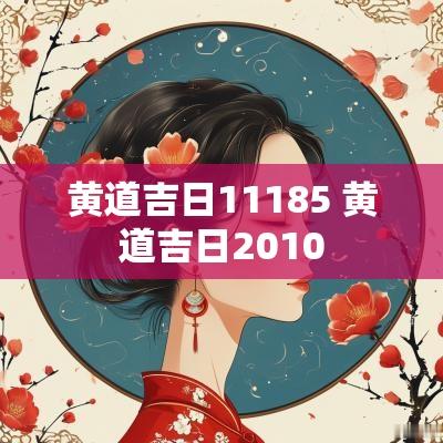 黄道吉日11185 黄道吉日2010