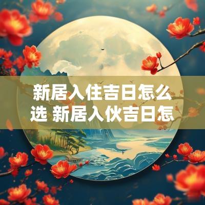 新居入住吉日怎么选 新居入伙吉日怎么挑选