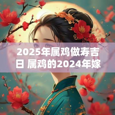 2025年属鸡做寿吉日 属鸡的2025年嫁娶黄道吉日