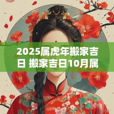 2025属蛇年搬家吉日 搬家吉日10月属虎一览表