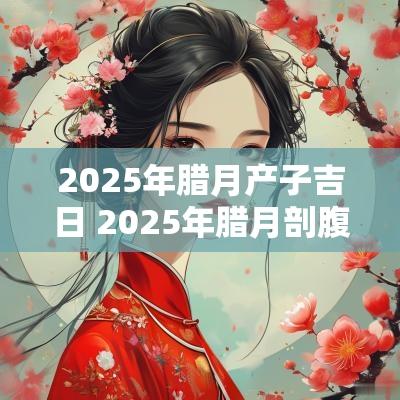2025年腊月产子吉日 2025年腊月剖腹吉日