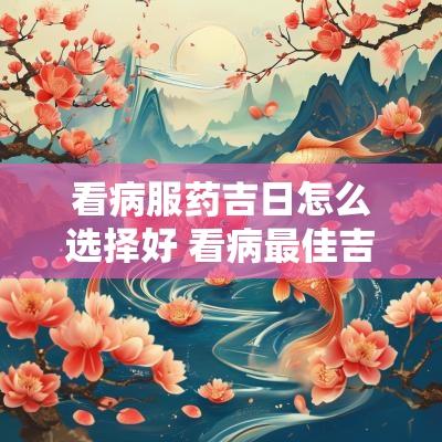 看病服药吉日怎么选择好 看病最佳吉日是哪天
