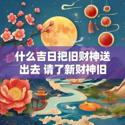 什么吉日把旧财神送出去 请了新财神旧的什么时候送出去好