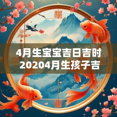 4月生宝宝吉日吉时 20254月生孩子吉日