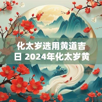 化太岁选用黄道吉日 2025年化太岁黄道吉日