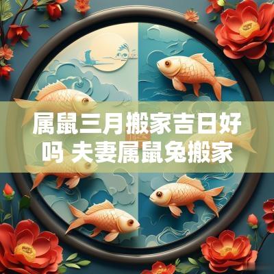 属鼠三月搬家吉日好吗 夫妻属鼠兔搬家吉日