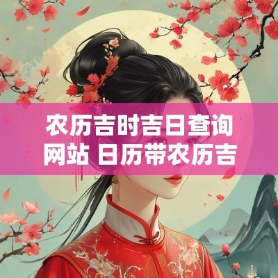农历吉时吉日查询网站 日历带农历吉日吉时