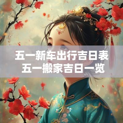 五一新车出行吉日表 五一搬家吉日一览表