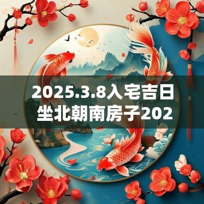 2025.3.8入宅吉日 坐北朝南房子2025入宅吉日