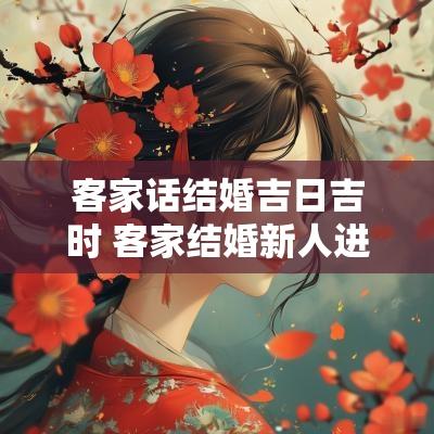 客家话结婚吉日吉时 客家结婚新人进门吉利话