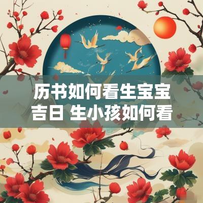 历书如何看生宝宝吉日 生小孩如何看日历选日子