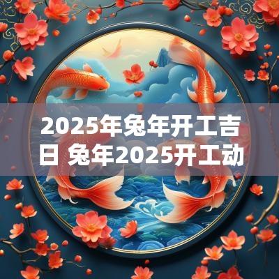 2025年蛇年开工吉日 蛇年2025开工动土吉日