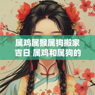 属鸡属猴属狗搬家吉日 属鸡和属狗的2025年搬家最佳日子