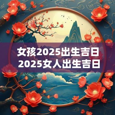 女孩2025出生吉日 2025女人出生吉日查询