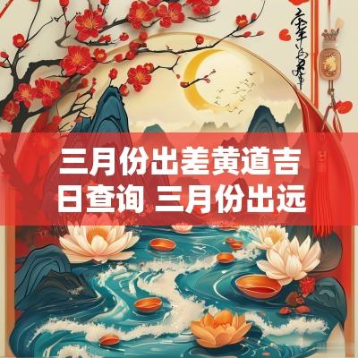 三月份出差黄道吉日查询 三月份出远门的黄道吉日