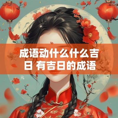 成语动什么什么吉日 有吉日的成语