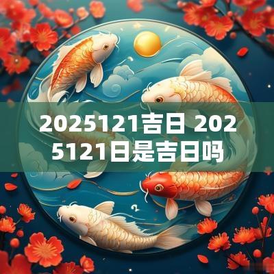 2025121吉日 2025121日是吉日吗