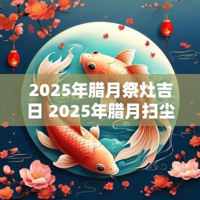 2025年腊月祭灶吉日 2025年腊月扫尘吉日