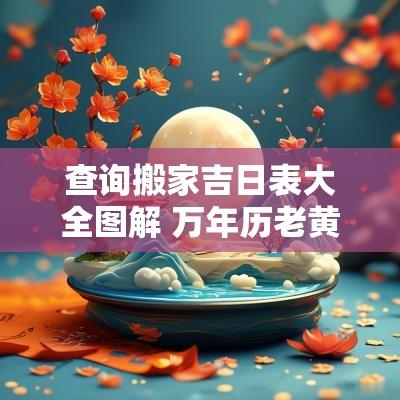 查询搬家吉日表大全图解 万年历老黄历看吉日搬家