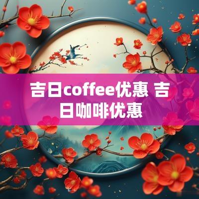 吉日coffee优惠 吉日咖啡优惠