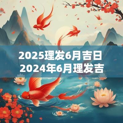 2025理发6月吉日 2025年6月理发吉日查询
