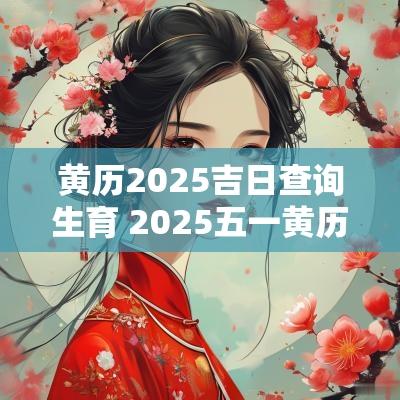 黄历2025吉日查询生育 2025五一黄历吉日查询