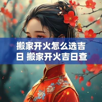 搬家开火怎么选吉日 搬家开火吉日查询