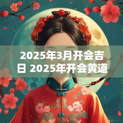 2025年3月开会吉日 2025年开会黄道吉日