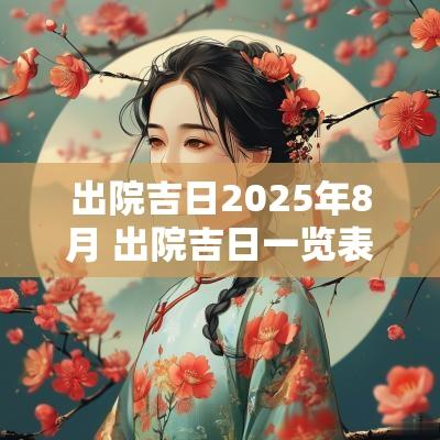 出院吉日2025年8月 出院吉日一览表2025