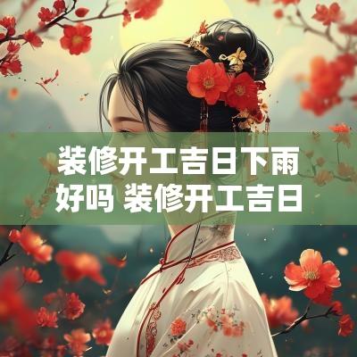 装修开工吉日下雨好吗 装修开工吉日下雨吉利吗